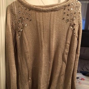 Pink Zara Knit Sweater